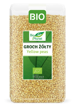 Groch Żółty Bio (2 szt x 1 kg)