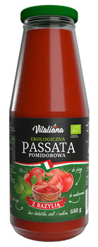 Sos Pomidorowy Passata z Bazylią BIO (3 szt x 680 g)