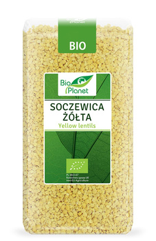 Soczewica Żółta Bio (2 szt x 500 g)