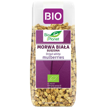 Morwa Biała Suszona BIO (3 szt x 100 g)