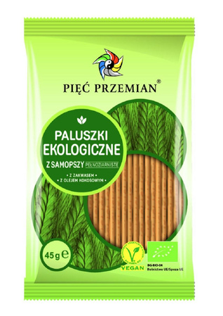 Paluszki z Samopszy Pełnoziarniste BIO (6 szt x 45 g)