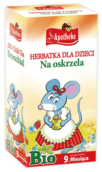 Herbatka Dla Dzieci - Ślaz Dziki, Koper Włoski i Pokrzywa BIO (20 x 1,5 g) (4 szt x 30 g)
