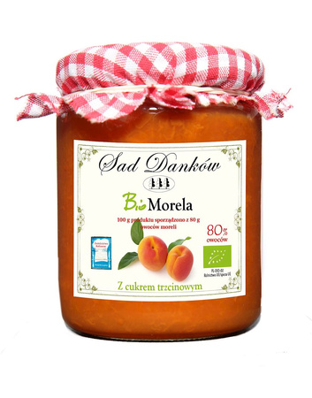 Morela 80 % z Cukrem Trzcinowym BIO 270 g