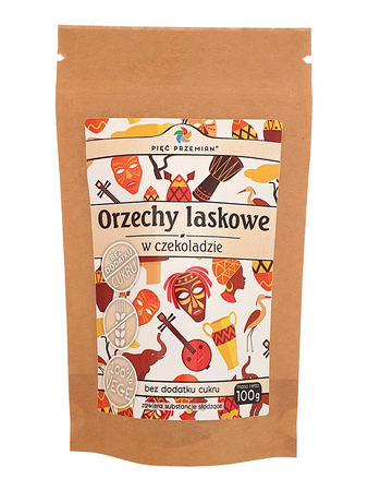 Orzechy Laskowe W Czekoladzie Bez Dodatku Cukrów Bezglutenowe 100 g