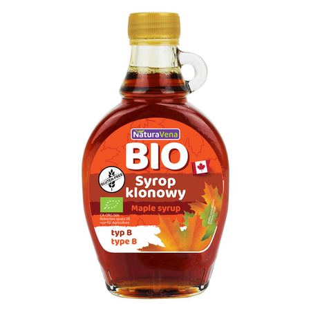 Syrop Klonowy Bezglutenowy BIO  (250 ml) (2 szt x 330 g)