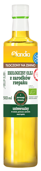 Olej z Zarodków Rzepaku Uniwersalny Tłoczony Na Zimno Omega-3 BIO 500 ml