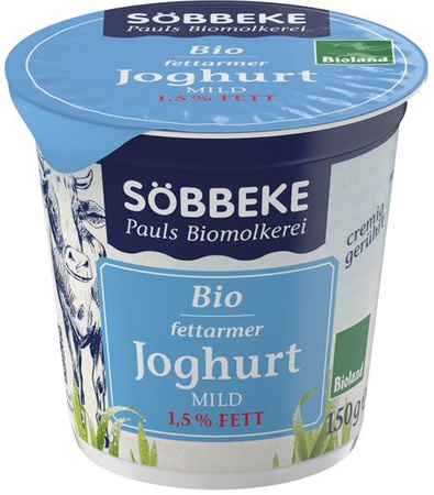 Jogurt Naturalny (1,5 % Tłuszczu w mleku) BIO 150 g