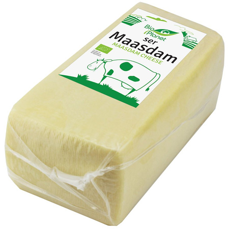 Ser Maasdam BIO 2 kg (2 szt x 1 kg)