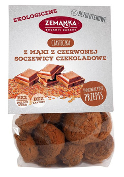 Ciastka Soczewicowe Czekoladowe Bezglutenowe BIO (3 szt x 100 g)
