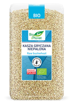 Kasza Gryczana Niepalona Bezglutenowa BIO (2 szt x 1 kg)