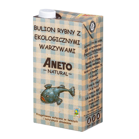 Bulion Rybny z BIO Warzywami w Płynie Bezglutenowy 1 l