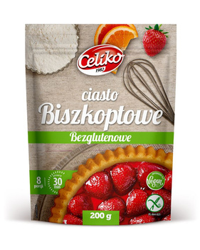 Mieszanka Do Wypieku Ciasta Biszkoptowego Bezglutenowa (6 szt x 200 g)