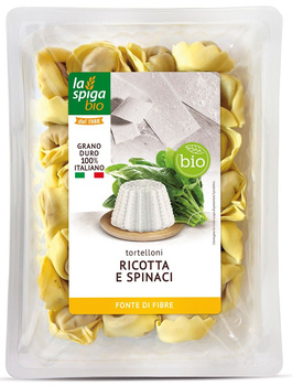 Tortelloni Świeże z Ricottą i Szpinakiem BIO 250 g