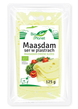 Ser Maasdam Plastry BIO (2 szt x 125 g)