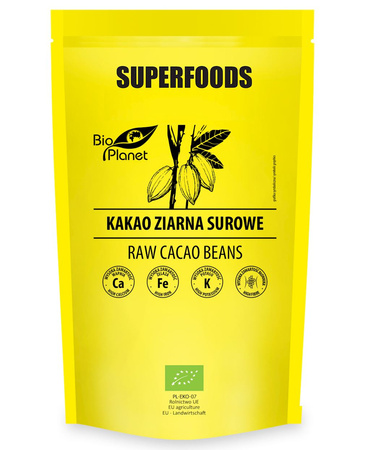 Kakao Ziarna Surowe BIO 200 g