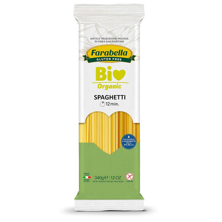Makaron (Kukurydziano - Ryżowy) Spaghetti Bezglutenowy BIO 340 g
