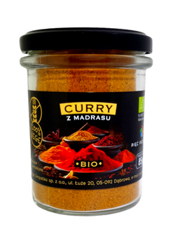 Curry z Madrasu Bezglutenowe BIO (2 szt x 85 g)