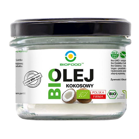 Olej Kokosowy Bezwonny BIO 180 ml