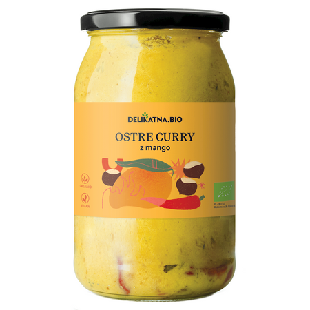 Curry Ostre z Mango i Kasztanami BIO 900 ml