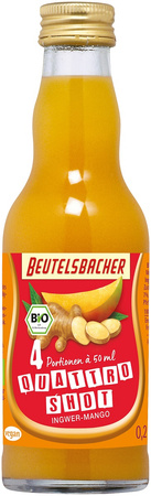 Shot Na Odporność Jabłko - Mango - Imbir - Kurkuma BIO (2 szt x 200 ml)
