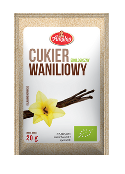 Cukier z Wanilią Bourbon Bezglutenowy BIO (40 szt x 20 g)