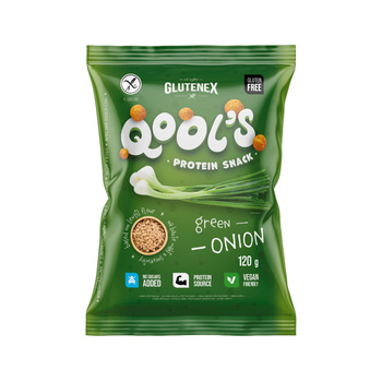 Chrupki Proteinowe Qool'S Zielona Cebulka Bezglutenowe 120 g