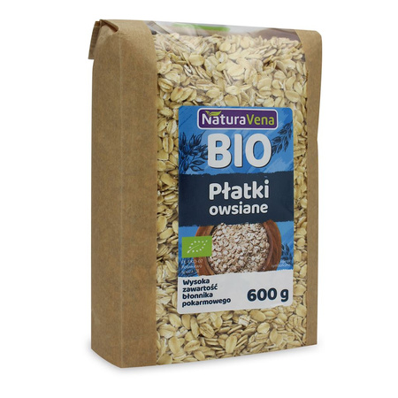 Płatki owsiane BIO 600 g