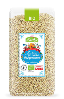 Kasza Gryczana Niepalona Bezglutenowa BIO (Polska) (4 szt x 500 g)