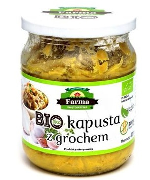 Kapusta Z Grochem Bezglutenowa Bio (2 szt x 420 g)