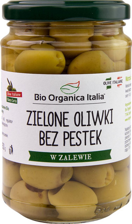 Oliwki Zielone Bez Pestek W Zalewie Bio 280 G (150 G) (Słoik) (2 szt x 280 g)