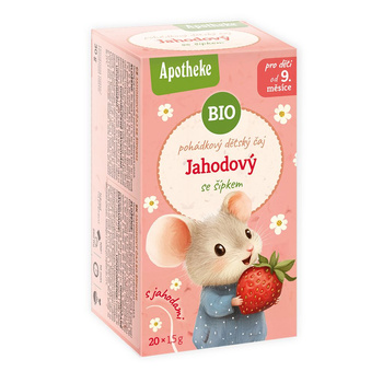 Herbatka Bajkowa Dla Dzieci - Dzika Róża, Rokitnik i Truskawka BIO (20 x 1,5 g) 30 g