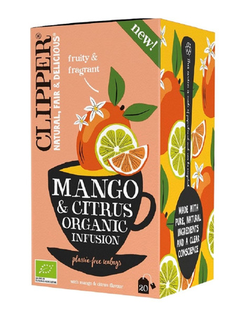 Herbatka o Smaku Mango i Owoców Cytrusowych BIO (20 x 1,8 g) (2 szt x 36 g)