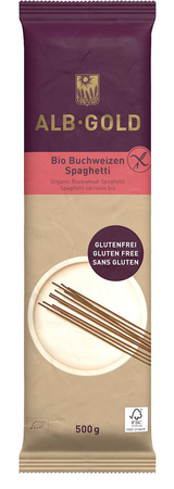 Makaron (Gryczany) Spaghetti Bezglutenowy BIO (2 szt x 500 g)