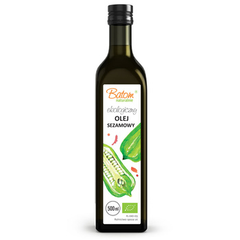 Olej Sezamowy Tłoczony Na Zimno BIO 500 ml