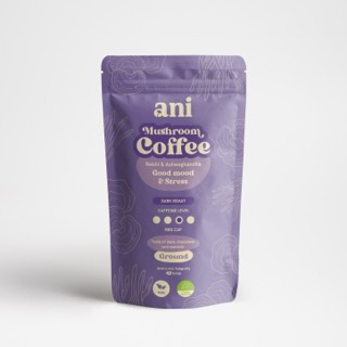 Kawa Mielona Arabica z Reishi i Ashwagandhą BIO 350 g