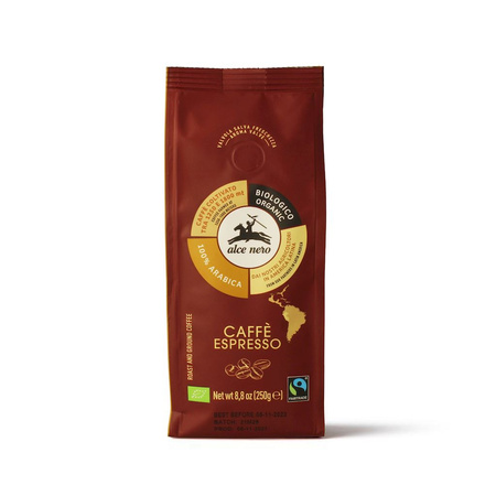 Kawa Mielona Arabica 100 % Espresso Fair Trade górska BIO 250 g