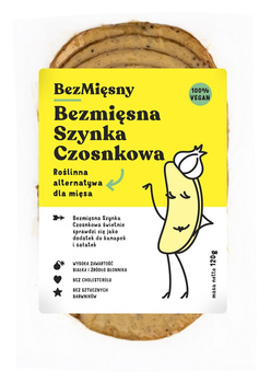 Szynka Czosnkowa Roślinna Plastry (3 szt x 120 g)