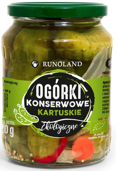 Ogórki Konserwowe Kartuskie BIO 670 g () (2 szt x 360 g)