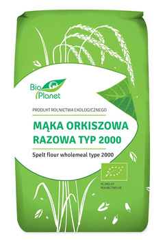 Mąka Orkiszowa Razowa Typ 2000 BIO (3 szt x 500 g)