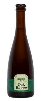Kombucha Oak Bloom Na Płatkach Dębu o Smaku Białych Winogron BIO 375 ml
