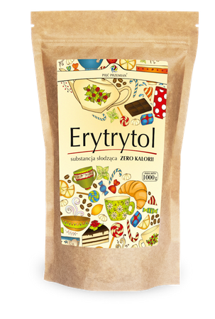 Erytrytol 1 kg (Torebka Papierowa)