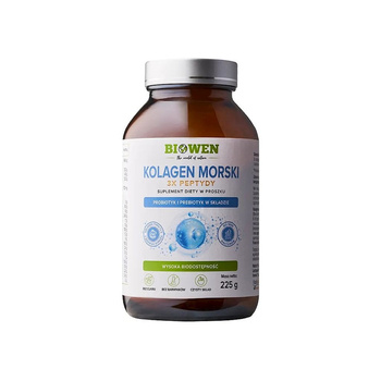Kolagen Rybi 3 x Peptydy w Proszku 225 g