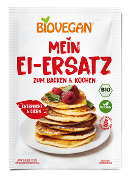 Roślinny Zamiennik 6 Jaj Do Pieczenia i Gotowania Bezglutenowy BIO 30 g