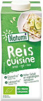 Krem Ryżowy Do Gotowania i Pieczenia Bez Dodatku Cukrów Bezglutenowy BIO (5 szt x 200 ml)