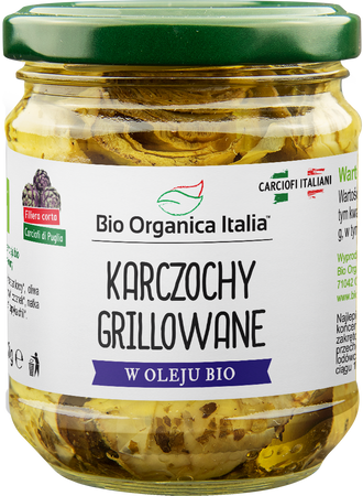 Karczochy Grillowane w Oleju BIO 190 g () (Słoik) (2 szt x 115 g)