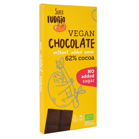 Czekolada Kokosowa Bez Dodatku Cukrów Bezglutenowa BIO 80 g