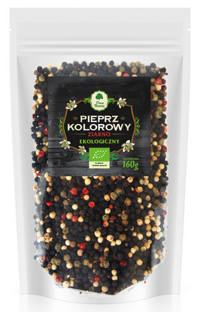 Pieprz Kolorowy Ziarnisty (Uzupełnienie) BIO 160 g