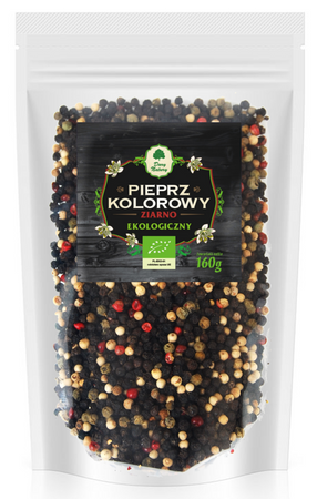 Pieprz Kolorowy Ziarno (Uzupełnienie) BIO 160 g