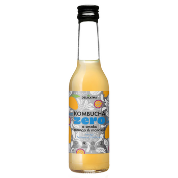Kombucha o Smaku Mango i Marakui Zero % Cukru (2 szt x 270 ml)