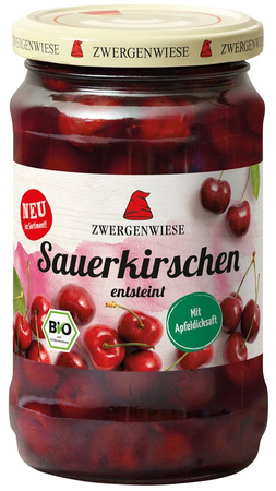 Wiśnie w Lekkim Syropie Bezglutenowe BIO 360 g () (Słoik) (2 szt x 195 g)